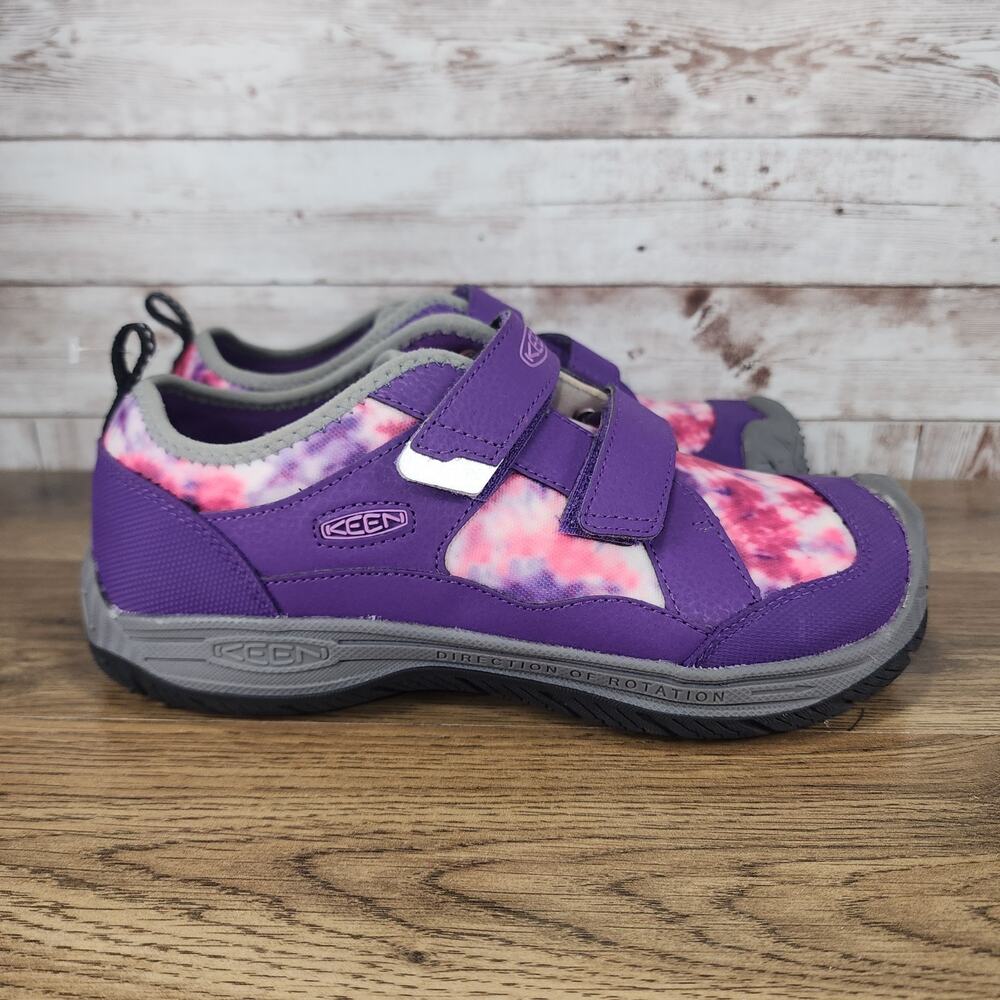 Keen Kids Girls Speed Hound Tillandsia Purple Waterproof Hiking Shoes Size 4y